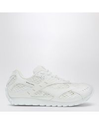 Bottega Veneta - Baskets orbit blanc et blanc cassé - Lyst