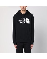 The North Face - Schwarzer Hoodie Mit Logo - Lyst