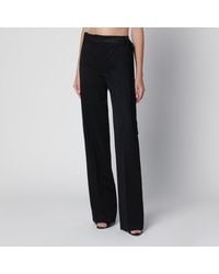 The Attico - Virgin Wool Tuxedo Trousers - Lyst