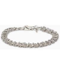 Emanuele Bicocchi - Silver 925 Intricate Chain Bracelet - Lyst