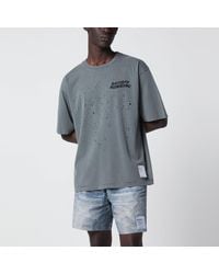Satisfy - Mothtech Faded T-Shirt With Logo Print - Lyst