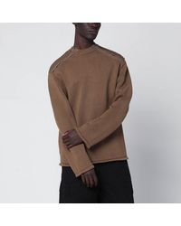 OAMC - Dark Cotton Sweater - Lyst
