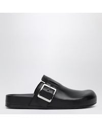 Loewe - Ciabatte E Zoccoli Ease Uomo Pelle Nero - Lyst