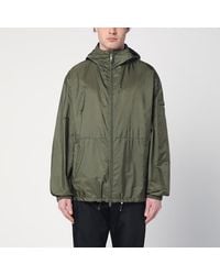 Prada - Giacca militare in re-nylon - Lyst