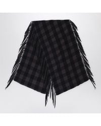 Destin - Check Wool And Cashmere Shawl - Lyst