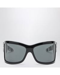 Bottega Veneta - Sunglasses With Zebra-Patterned Temples - Lyst