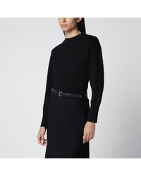 Anine Bing - Viscose-Blend Knit Sweater - Lyst