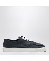 Prada - Baltic Hammered Leather Sneakers - Lyst