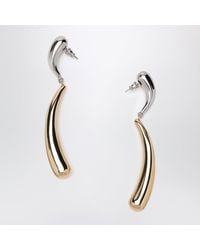 Panconesi - Two-Tone/ Drop Earrings - Lyst