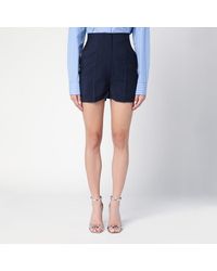Sportmax - Wool-blend Shorts - Lyst