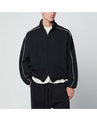 Fear Of God - Zip Sweatshirt With Contrasting Trims - Lyst