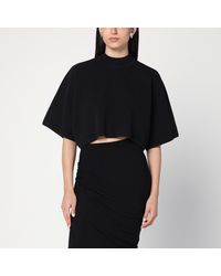 Alaïa - Crop T-Shirt - Lyst