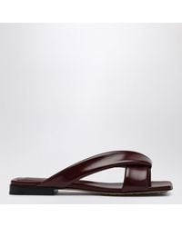 Bottega Veneta - Leather Riva Mules - Lyst