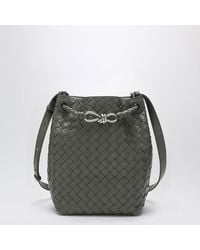 Bottega Veneta - Andiamo Small Bucket Bag In Pickle Intrecciato - Lyst