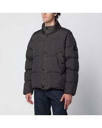 Stone Island - Quilted Compass Lead Polyamide Jacket - Lyst