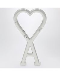 Ami Paris - Ami De Caur Carabiner Keyring - Lyst