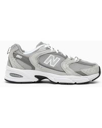 New Balance - Sneaker bassa mr530 grigia chiara - Lyst