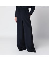 Max Mara - Silk Relaxed Trousers - Lyst