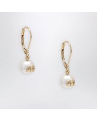 Miu Miu - Brass Drop Earrings - Lyst