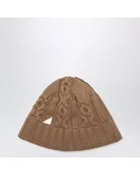 Max Mara - Kamelhaar-Bucket-Hat Aus Schurwolle - Lyst