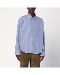 Ami Paris - Ami De Coeur Striped Shirt - Lyst