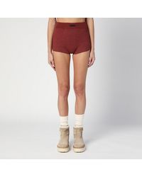 Fear Of God - Burgundy Honeycomb Short - Lyst