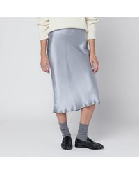 Anine Bing - Pastel Silk Midi Skirt - Lyst