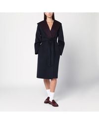 Gucci - Reversible/ Coat With Gg Pattern - Lyst