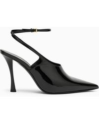 Givenchy - Slingback show nera in vernice - Lyst