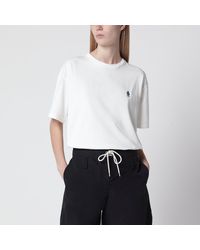 Prada - Garment-Dyed Jersey T-Shirt - Lyst