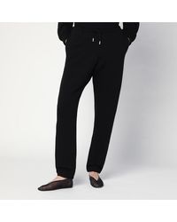 The Row - Teo Cotton And Cashmere Trousers - Lyst