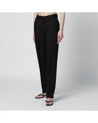 Loulou de Saison - Wool-Blend Trousers - Lyst