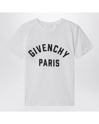 Givenchy - T-Shirt With Embroidered Logo - Lyst