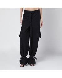 The Attico - Nylon Trousers - Lyst