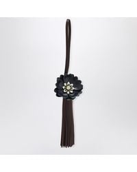 Miu Miu - Trick in nappa con fiore - Lyst