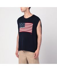 Polo Ralph Lauren - Vest With Flag Big-Fit - Lyst