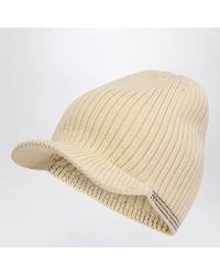 Adidas by Wales Bonner - Cream Wool Visor Cap - Lyst