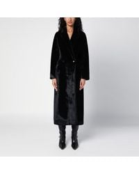 S.w.o.r.d 6.6.44 - Long Faux Fur Coat - Lyst