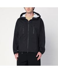 Purple Mountain Observatory - Giacca con zip nera in nylon - Lyst