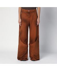 The Attico - Shaded Baggy Jeans - Lyst