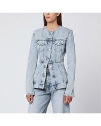 Haikure - Tempel Authentische Blaue Jeansjacke - Lyst