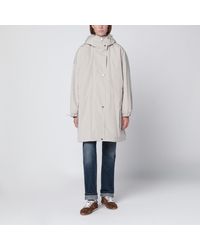 Max Mara - Light Cotton Blend Parka - Lyst