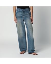 Haikure - Wide-Leg Washed-Effect Jeans - Lyst