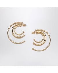 Panconesi - Tone Multi-Hoop Earrings - Lyst