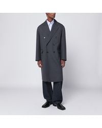 Bottega Veneta - Double-breasted Wool Coat - Lyst