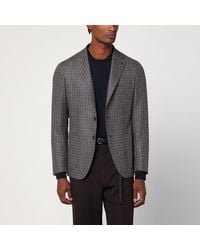 Tagliatore - Light Patterned Single-Breasted Jacket - Lyst