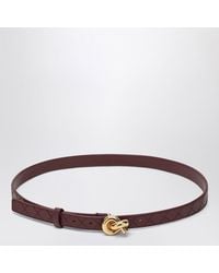 Bottega Veneta - Knot Barolo Intrecciato Belt - Lyst