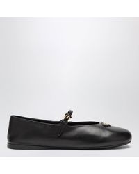 Prada - Nappa Leather Ballet Flats - Lyst