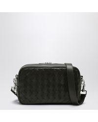 Bottega Veneta - Camera Bag En Intrecciato Kaki - Lyst