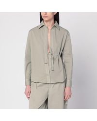 Gucci - Dusty Shirt With Waist Ribbon - Lyst
